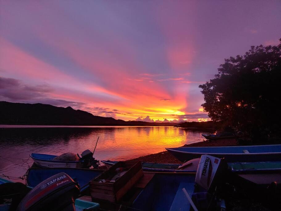 Magica Cabana En Medio Del Bosque En Isla Venado Villa Lepanto Exteriör bild